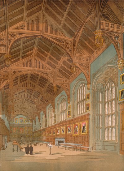 Christ Church Hall, Oxford, 1845, 1864 alkotó: Unbekannt