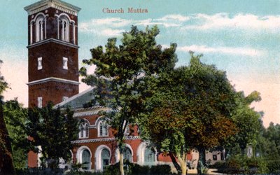 Christ Church, Muttra, India, XX. század alkotó: Unbekannt