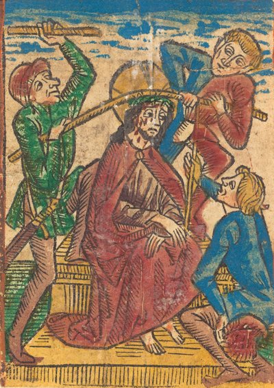 A tövisekkel megkoronázott Krisztus c. 1490. alkotó: Unbekannt