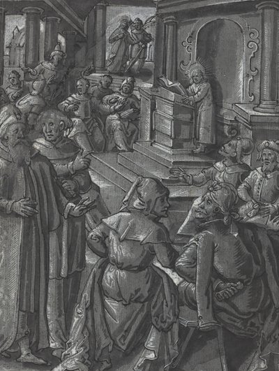 Krisztus gyógyítja a sántákat [verso], c. 1600. alkotó: Unbekannt