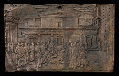 Krisztus meggyógyítja a megszállt fiút, c. 14501460. alkotó: Unbekannt