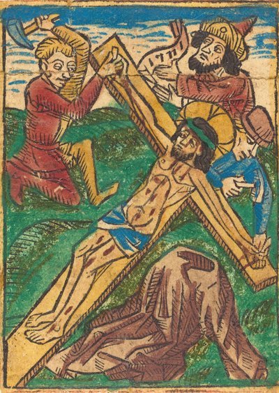 A keresztre szegezett Krisztus c. 1490. alkotó: Unbekannt