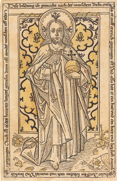 Krisztus Salvatore előtt, c. 1470. alkotó: Unbekannt
