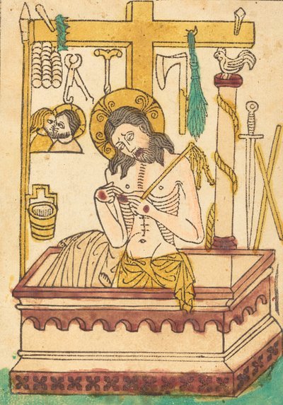 Krisztus mint a fájdalmak embere, 14301440. alkotó: Unbekannt