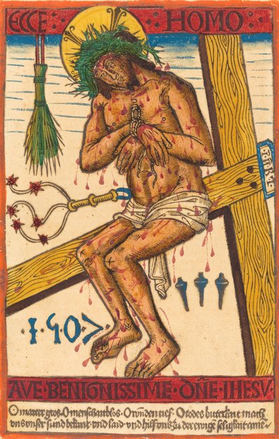 Krisztus mint a fájdalmak embere, 1507. alkotó: Unbekannt