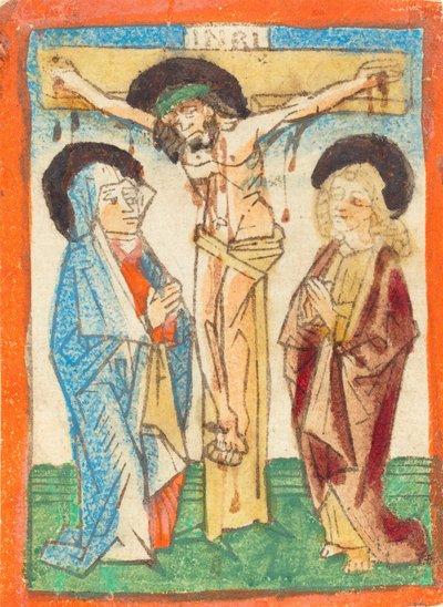 Krisztus a kereszten, 14701480. alkotó: Unbekannt