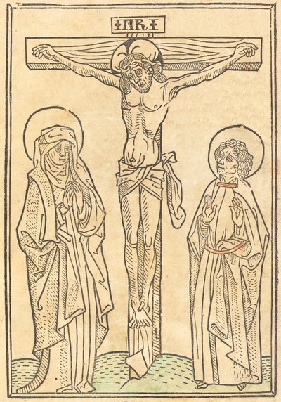 Krisztus a kereszten, c. 1483. alkotó: Unbekannt