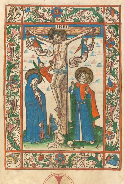 Krisztus a kereszten angyalokkal, 1483. alkotó: Unbekannt