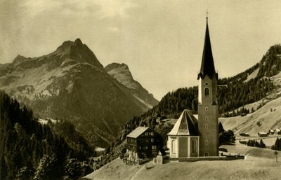 Schröcken-templom, Bregenzerwald, Ausztria, 1935. alkotó: Unbekannt