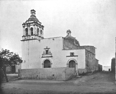 Guadalupe templom, Chihuahua, Mexikó, 1900 körül. alkotó: Unbekannt