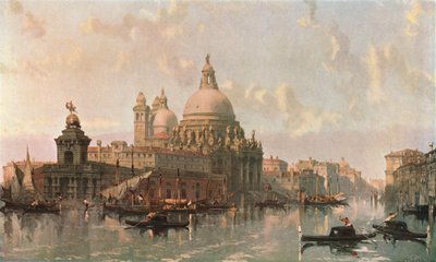 Santa Maria della Salute templom, Velence, 1862, c1902. alkotó: Unbekannt