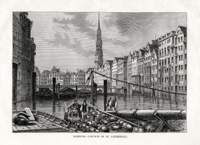 Szent Katalin-templom, Hamburg, Németország, 1879 alkotó: Unbekannt