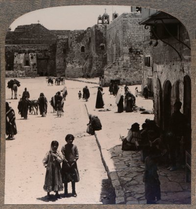 Születés temploma, Betlehem, 1900 körül alkotó: Unbekannt