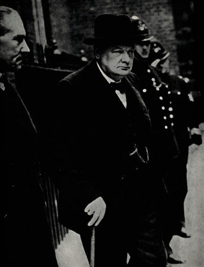 Churchill mint miniszterelnök, 1940, 1945. alkotó: Unbekannt