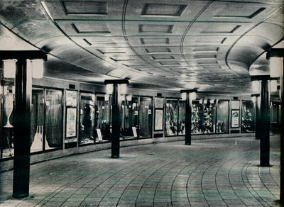 A Piccadilly Circus állomás körzete, 1929 alkotó: Unbekannt