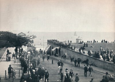 Clacton-On-Sea – A móló megközelítése, 1895 alkotó: Unbekannt