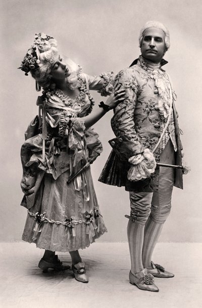 Clara Dow és Henry Lytton Iolanthe-ban, 1907 alkotó: Unbekannt
