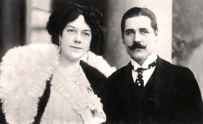 Clara Ellen Butt 1872-1936 és Kennerley Rumford 1870-1957, angol énekesek, 1906 alkotó: Unbekannt