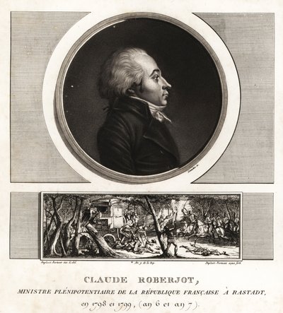 Claude Roberjot, a Francia Köztársaság meghatalmazott minisztere alkotó: Unbekannt