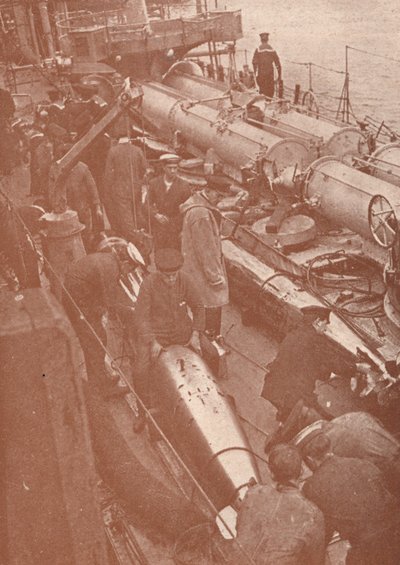 Torpedók tisztítása és beállítása, c1917 1919 alkotó: Unbekannt
