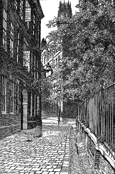 Cliffords Inn, Looking North, 1903 alkotó: Unbekannt