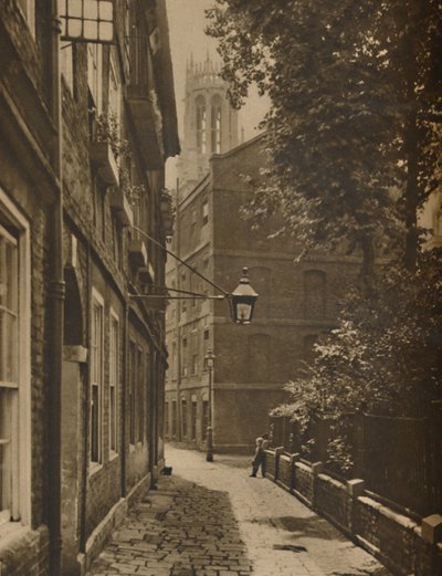 Cliffords Inn: Chancery legrégebbi és egyik legfontosabb fogadója, 1935. alkotó: Unbekannt