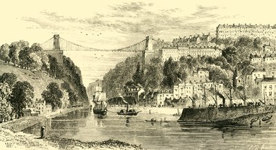 Clifton függőhíd, 1898. alkotó: Unbekannt