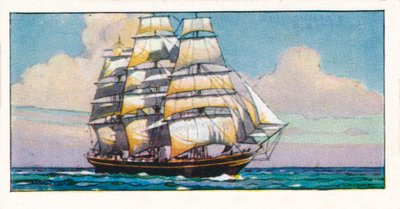 Cutty Sark Clipper Hajó, 1937 alkotó: Unbekannt