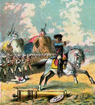 Clives győzelmei Indiában, 1850-es évek alkotó: Unbekannt