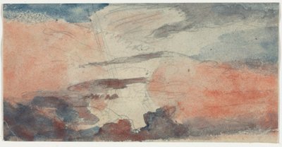 Felhőtanulmány, 1800-as évek. alkotó: Unbekannt