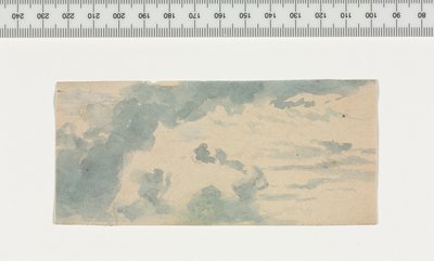Felhőtanulmány, 1800-as évek. alkotó: Unbekannt