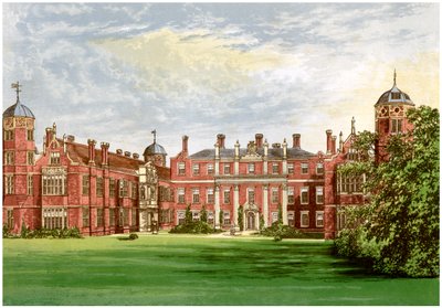 Cobham Hall, Kent, Darnley grófjának otthona, 1880 alkotó: Unbekannt