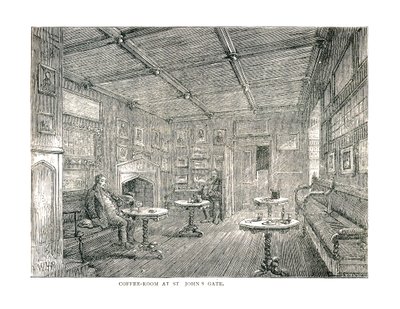 Kávézó a St. Johns Gate-nél, 1878 alkotó: Unbekannt