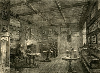 Kávézó a St. Johns Gate-nél, 1872. sz. alkotó: Unbekannt