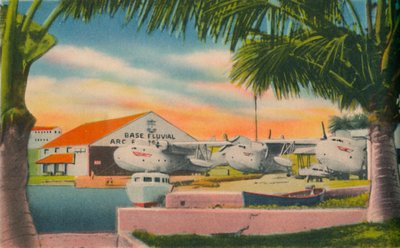 Kolumbiai haditengerészet folyóbázisa, Barranquilla, 1940-es évek alkotó: Unbekannt