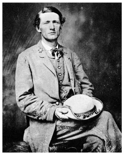 John Singleton Mosby ezredes, amerikai konföderációs katona, 1860-as évek 1955 alkotó: Unbekannt