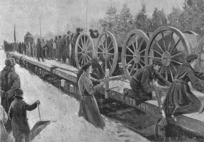 Gyarmati csapatok Dél-Afrikában, 1900: Kanadai tüzérség bevonulása Ottawába, 1901. alkotó: Unbekannt