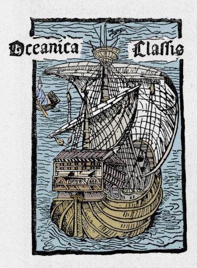 Kolumbusz hajója, A Santa Maria, 1493, 1912 alkotó: Unbekannt