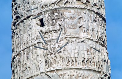 Marcus Aurelius oszlopa, részlet, Piazza Colonna, Róma alkotó: Unbekannt