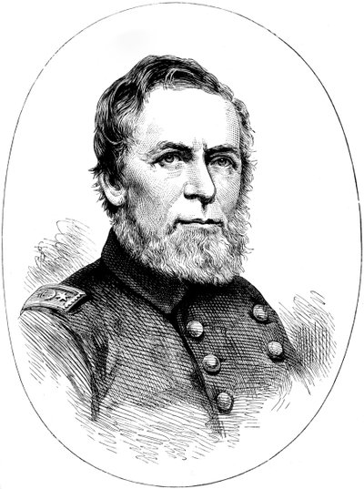 Commodore AH Foote, az amerikai polgárháború uniós haditengerészeti tisztje, 1880 alkotó: Unbekannt