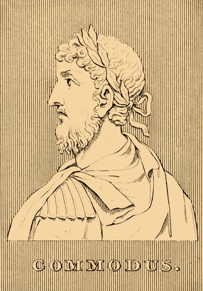 Commodus, i.sz. 161-192, 1830 alkotó: Unbekannt