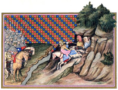 Gloucester grófjának és egy ír főnöknek, Richard II-nek a konferenciája Írországban, 1399, 18 alkotó: Unbekannt