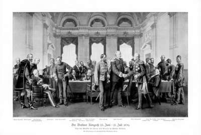 Berlini Kongresszus 1878. június 13-július 13., 1900 alkotó: Unbekannt