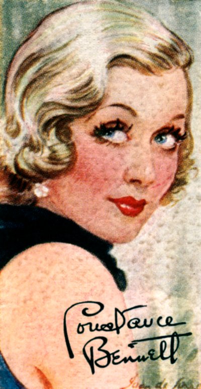 Constance Campbell Bennett, 1904-1965, amerikai színésznő, XX. alkotó: Unbekannt