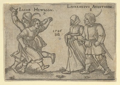 Július és augusztus másolata a Parasztünnep vagy a Tizenkét hónapból, 1547 után. alkotó: Unbekannt