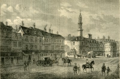 Cornhill 1630-ban, c1872. alkotó: Unbekannt
