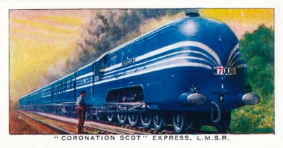 Coronation Scot Express, L.M.S.R., 1938 alkotó: Unbekannt
