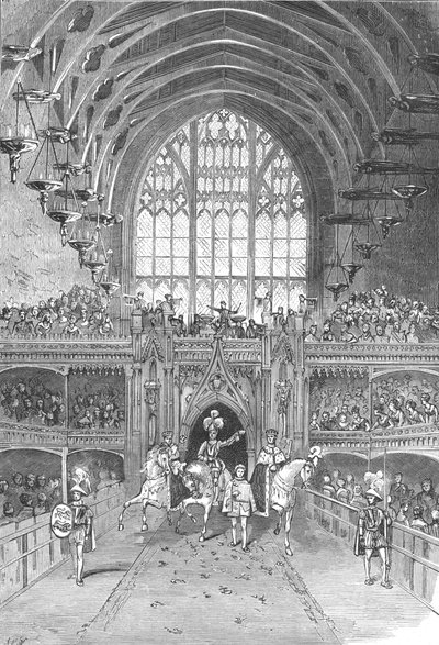 IV. György koronázása a Westminster Hallban, 1897. alkotó: Unbekannt