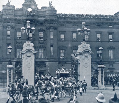 V. György király és Mária királyné koronázása, London, 1911. alkotó: Unbekannt
