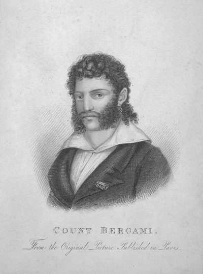 Bergami gróf, 1820 körül. alkotó: Unbekannt